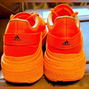 Stella McCartney Adidas in bright orange